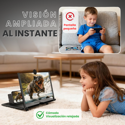 AMPLIFICADOR DE PANTALLA HD PORTÁTIL PARA CELULAR